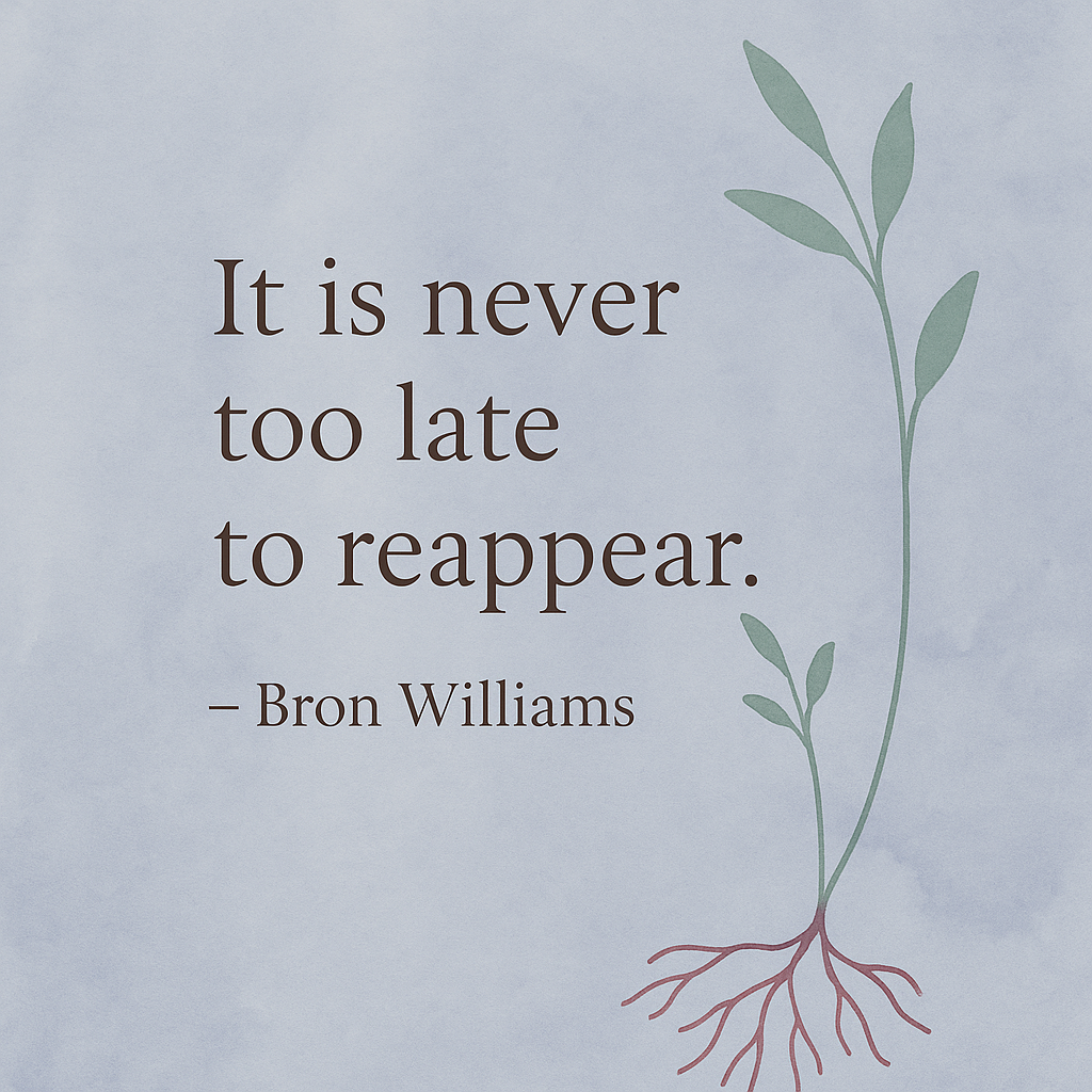 Reclaiming myself