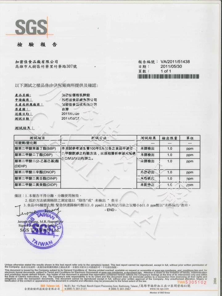 加密佳優格乳酸錠