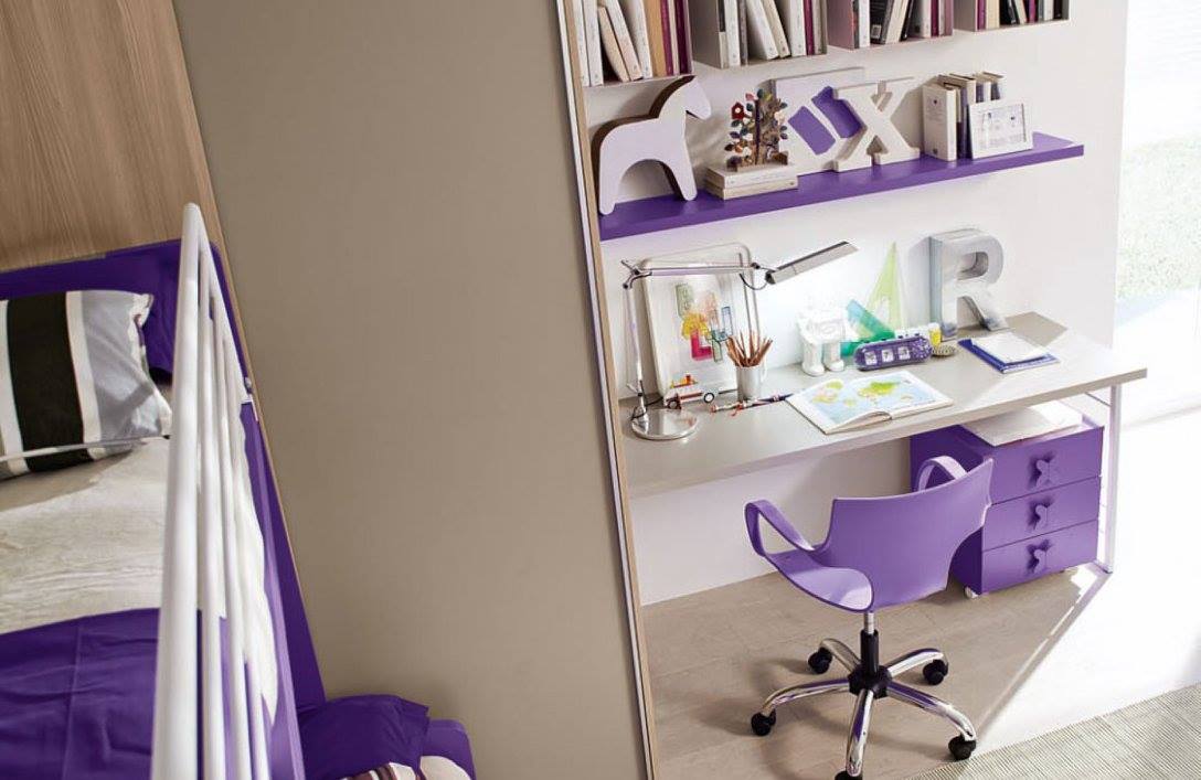 arredi su misura per cameretta per ragazze