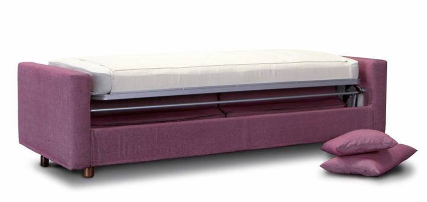 divano-letto viola