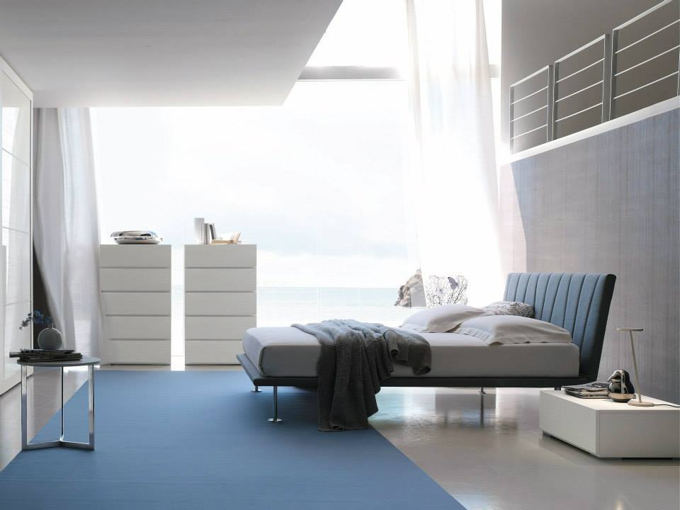 letto per camera moderna