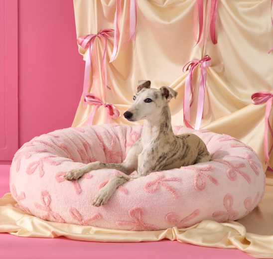 LE SURE Calming Orthopedic Donut Dog Bed 