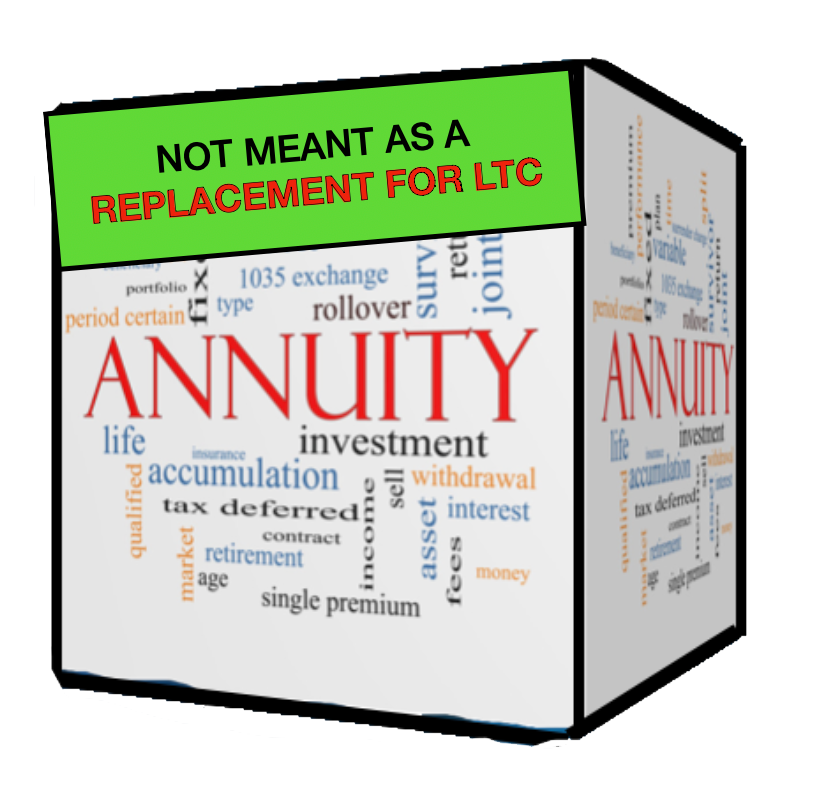 A 3D cube with the word 