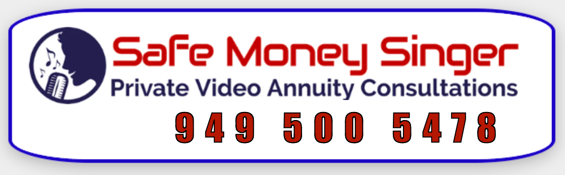 Safe Money Singer logo with text, a logo, and phone number.