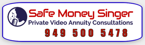 Safe Money Singer logo with text, a logo, and phone number.