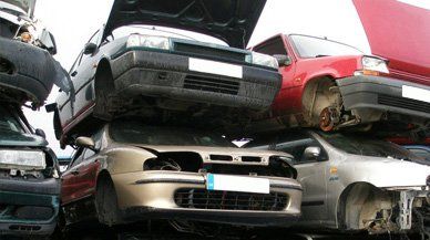 stack of cars