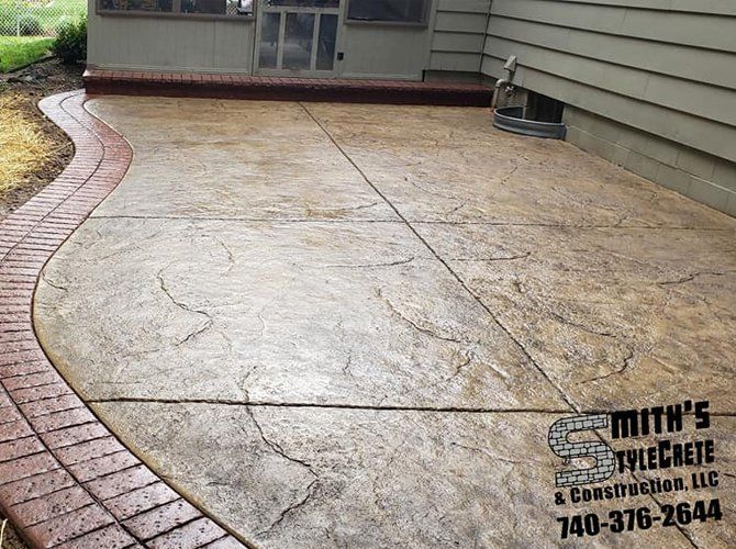 Concrete Deck — Marietta, OH — Smith’s Stylecrete