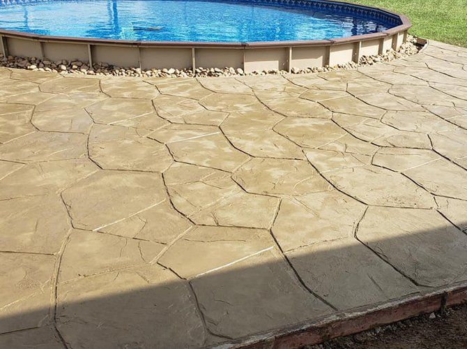Stamped Concrete — Marietta, OH — Smith’s Stylecrete