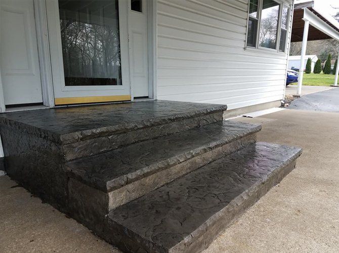 Concrete Porches — Marietta, OH — Smith’s Stylecrete