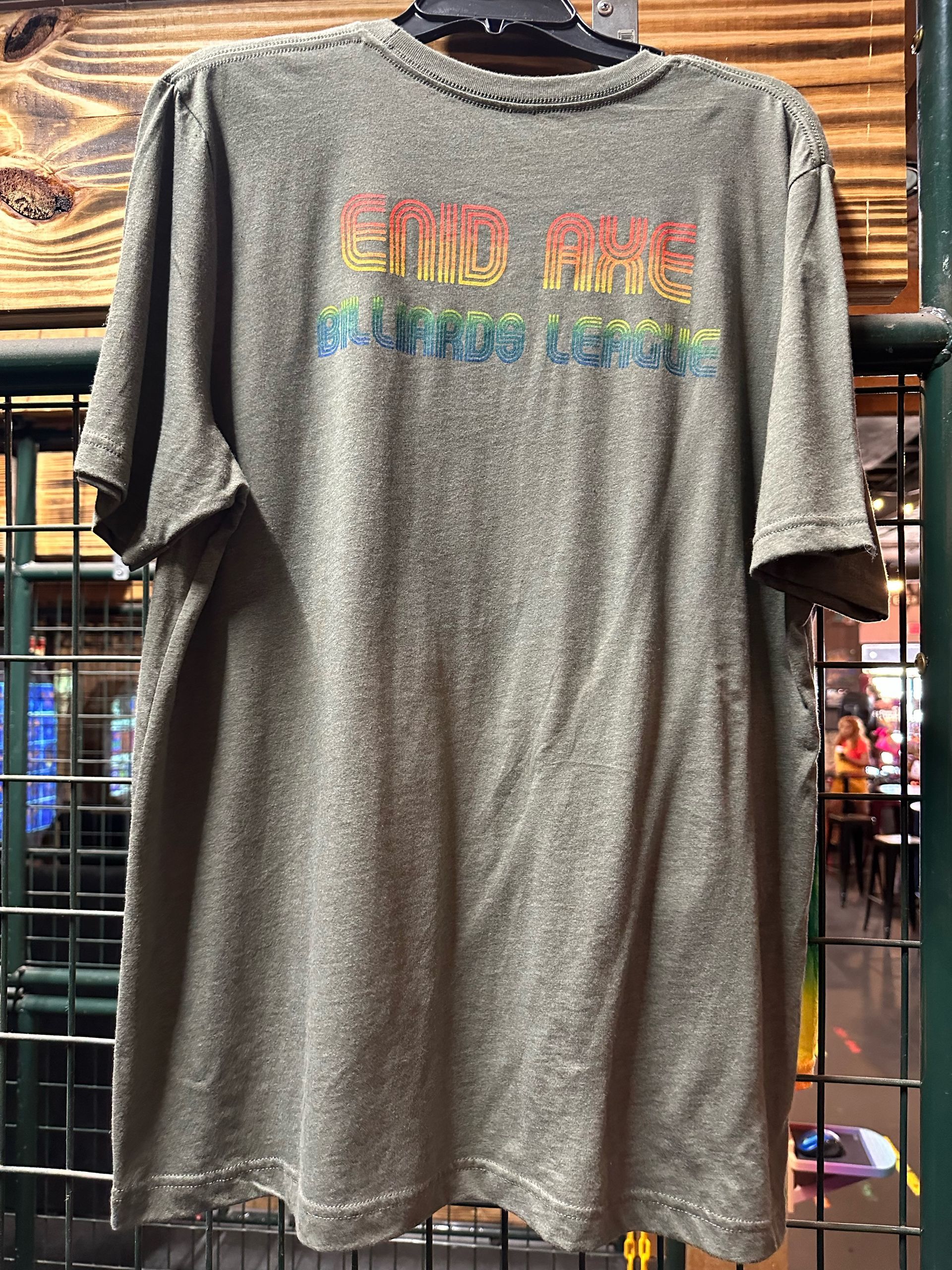 Enid Axe Pool League Shirt