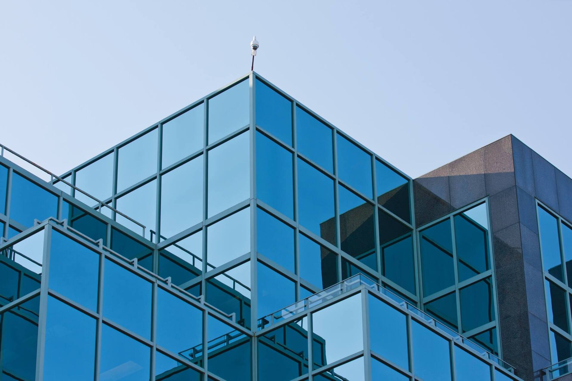 Tinted Glass Of A Commercial Building — Penrith, NSW — Sol-Stop Tinting