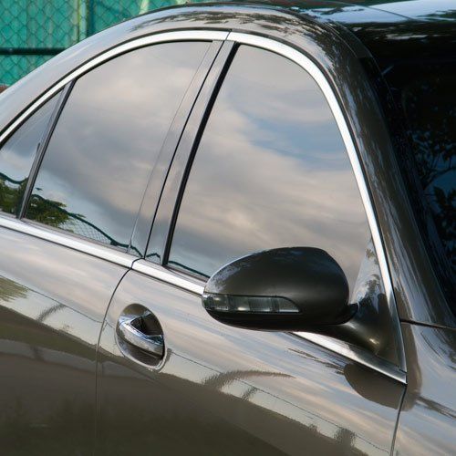 Tinted Side Windows Of A Car — Penrith, NSW — Sol-Stop Tinting