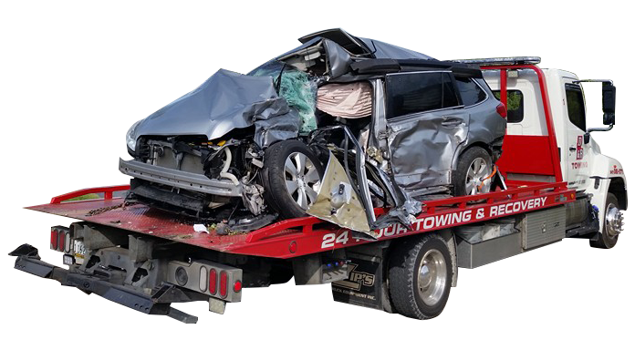 Towing Wrecked Car — Lake Barrington, IL — D & R Towing