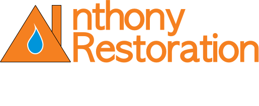 anthony restoration main logo fire water mold damage tysons va white letters