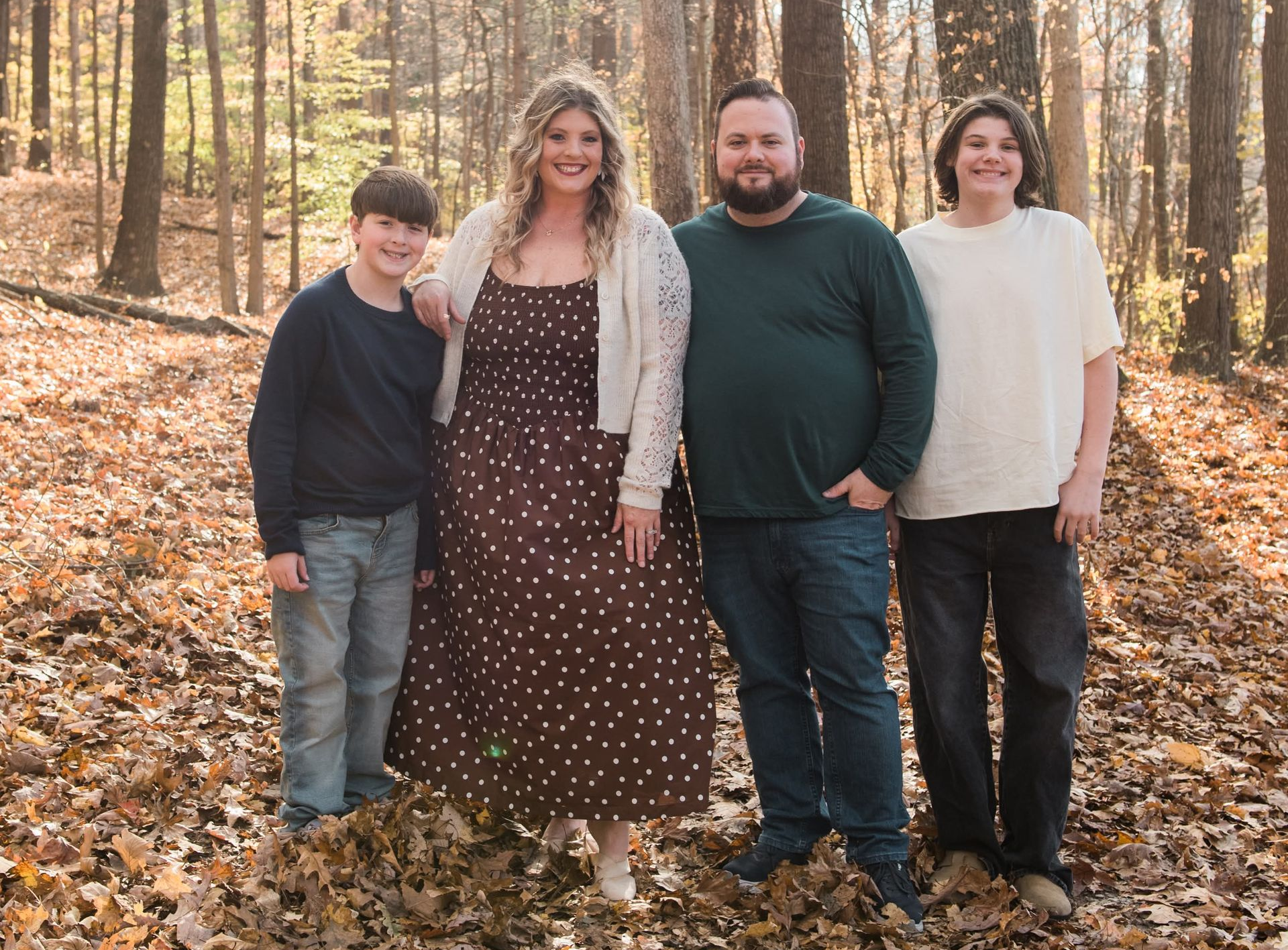 Louisville Realtor Ryan Burkhead with his family