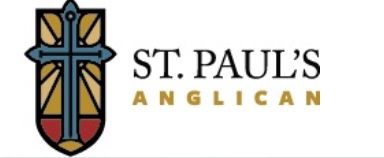 A logo for st. paul 's anglican church