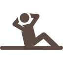 L'icona dell'esercizio di Pilates per la postura a Voghera