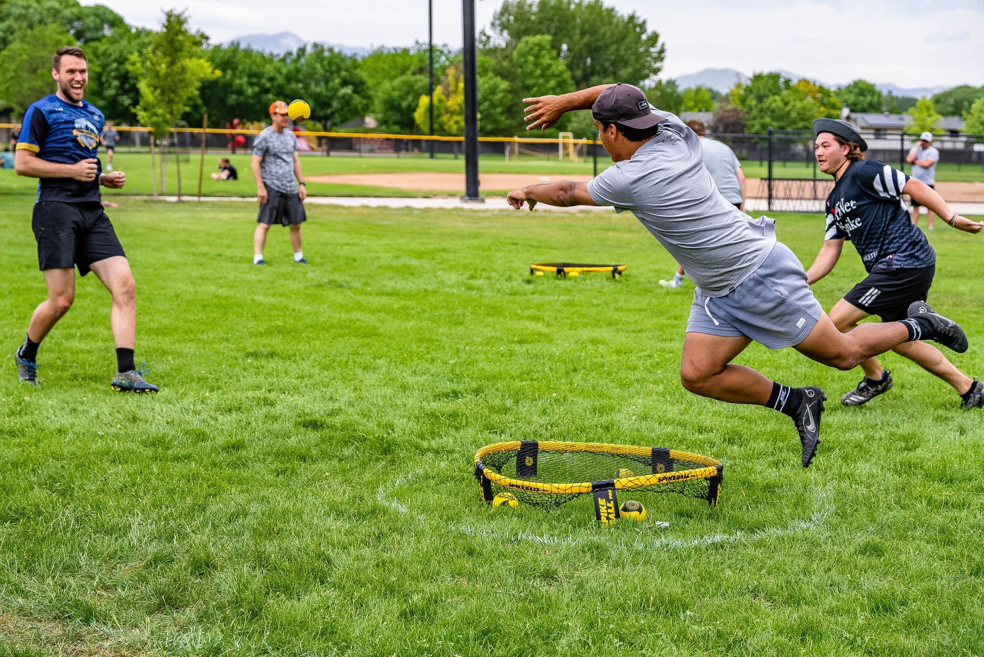 Spikeball rims curling up.