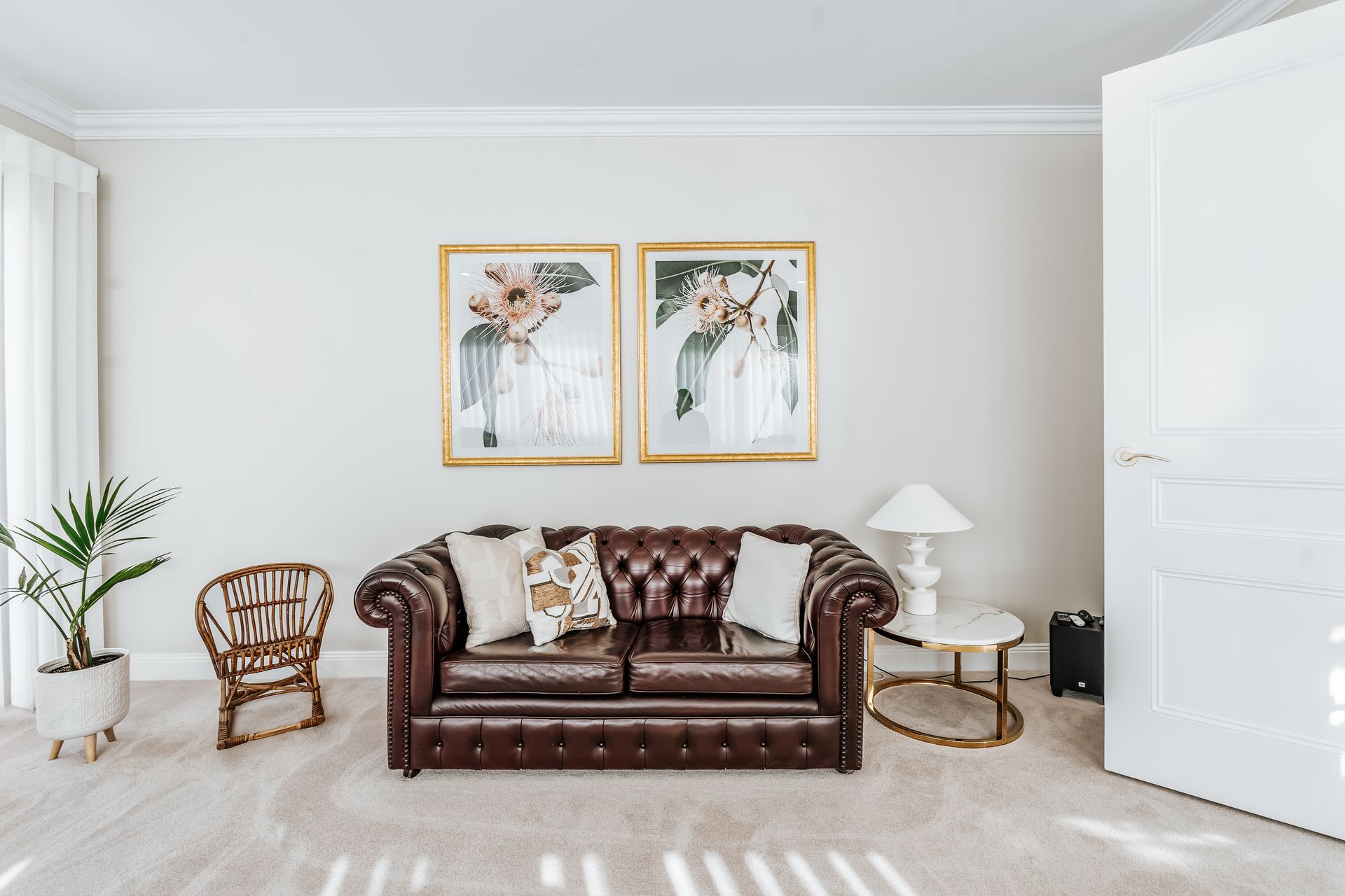 A Modern House with A Large Garage and A Lush Green Yard — Thomas Croker Constructions In Myrtleville, NSW