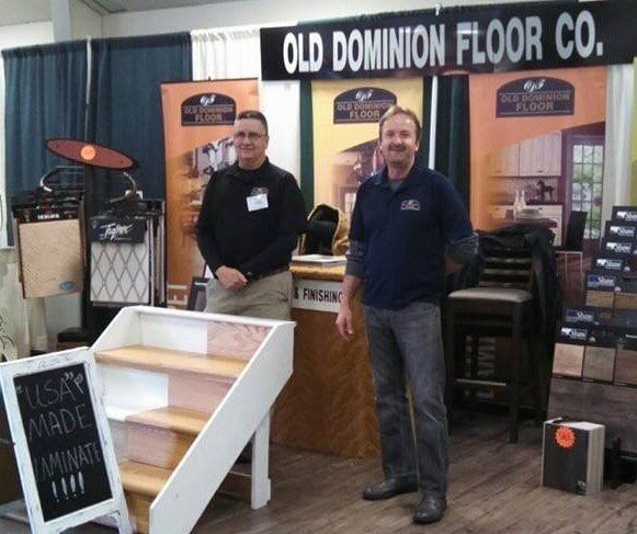 Two Shop Staffs in a Flooring Store — Richmond, VA — Old Dominion Floor Company