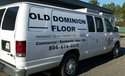 Flooring Company Vehicle — Richmond, VA — Old Dominion Floor Company