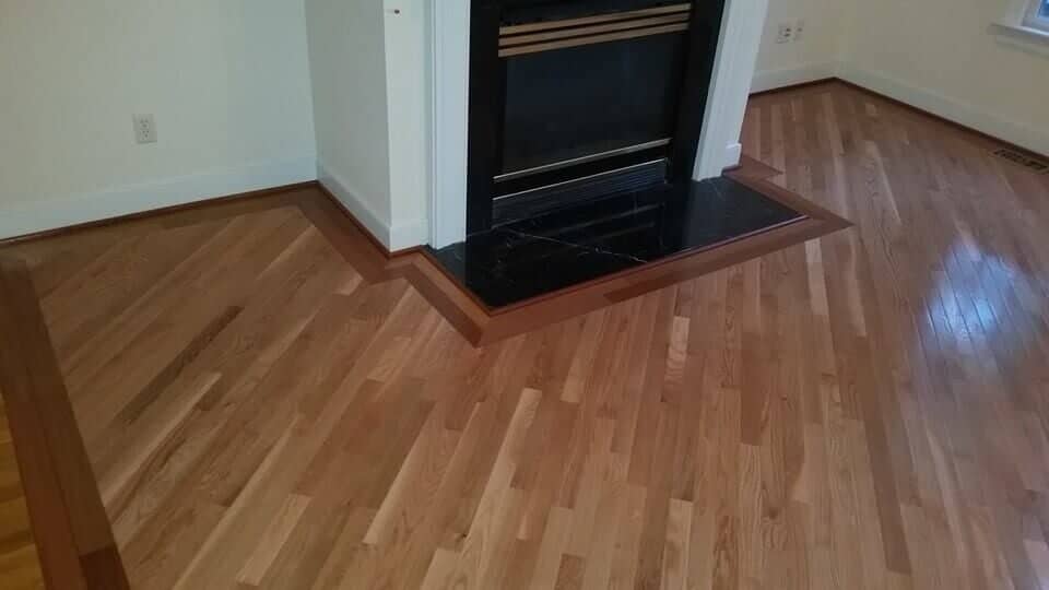 Diagonal Laminated Flooring Design — Richmond, VA — Old Dominion Floor Company