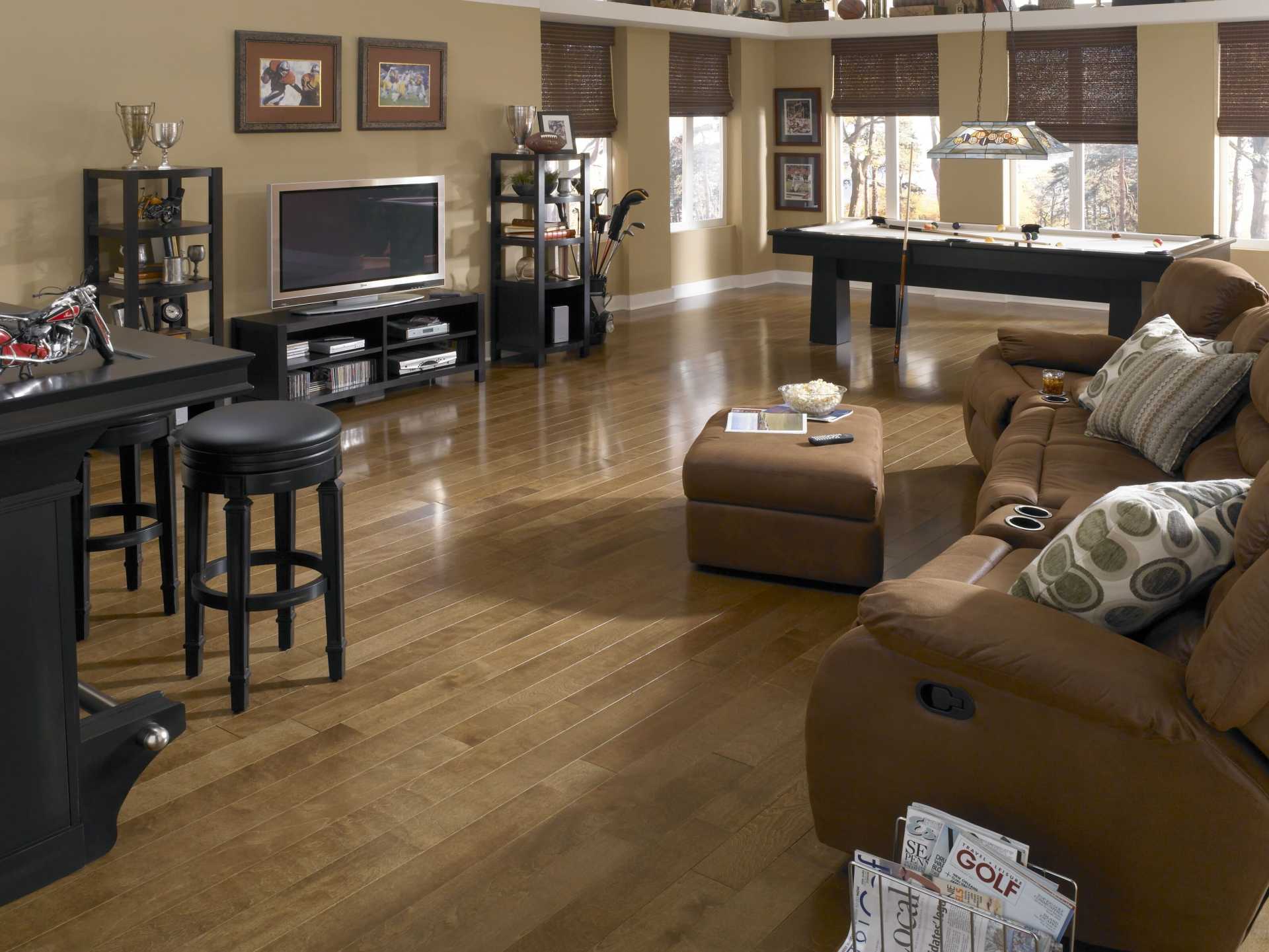 Comfortable Living Room Design — Richmond, VA — Old Dominion Floor Company