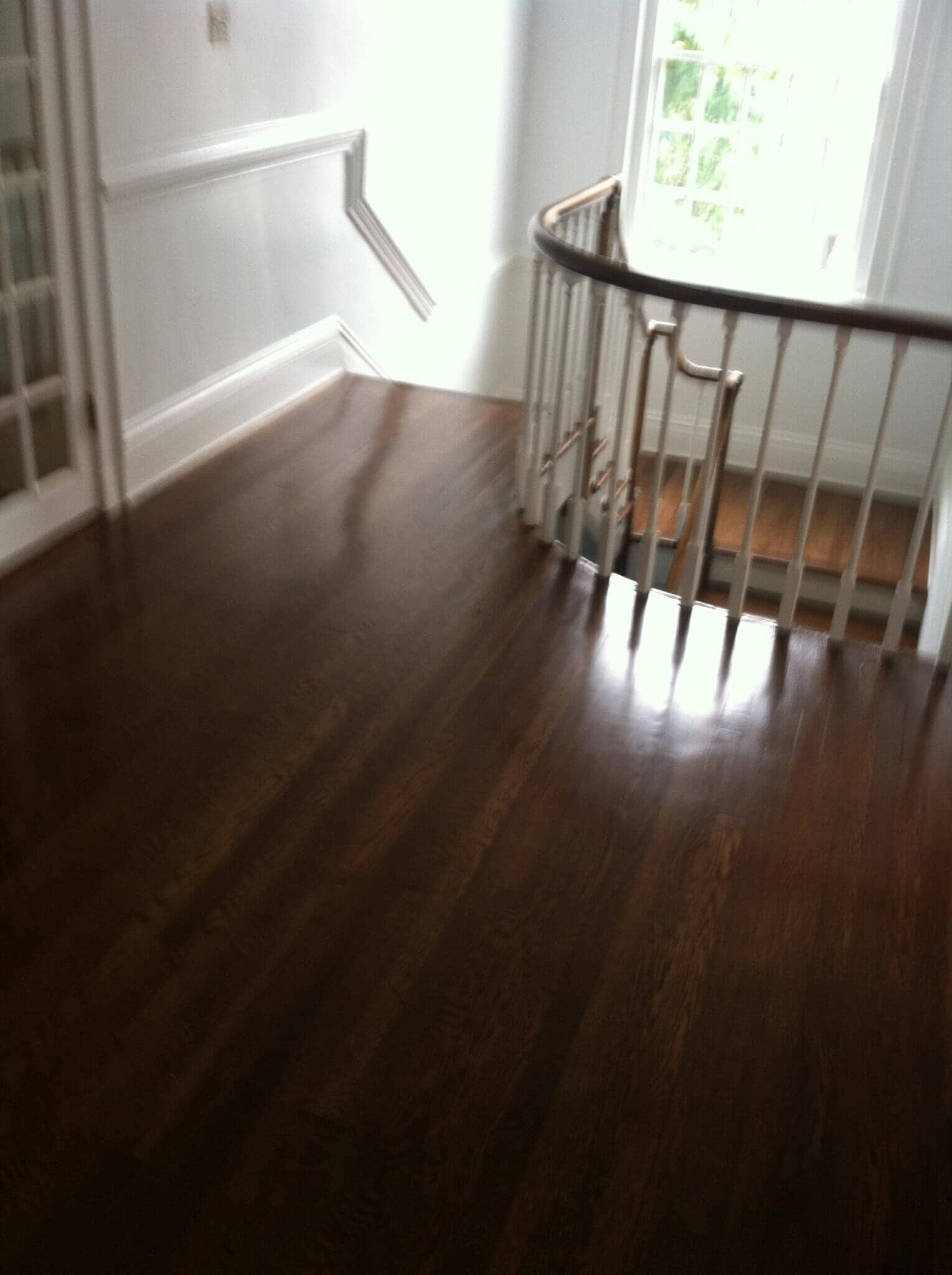 Laminated Flooring in a Stairs — Richmond, VA — Old Dominion Floor Company