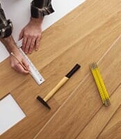 Flooring Service in Progress — Richmond, VA — Old Dominion Floor Company