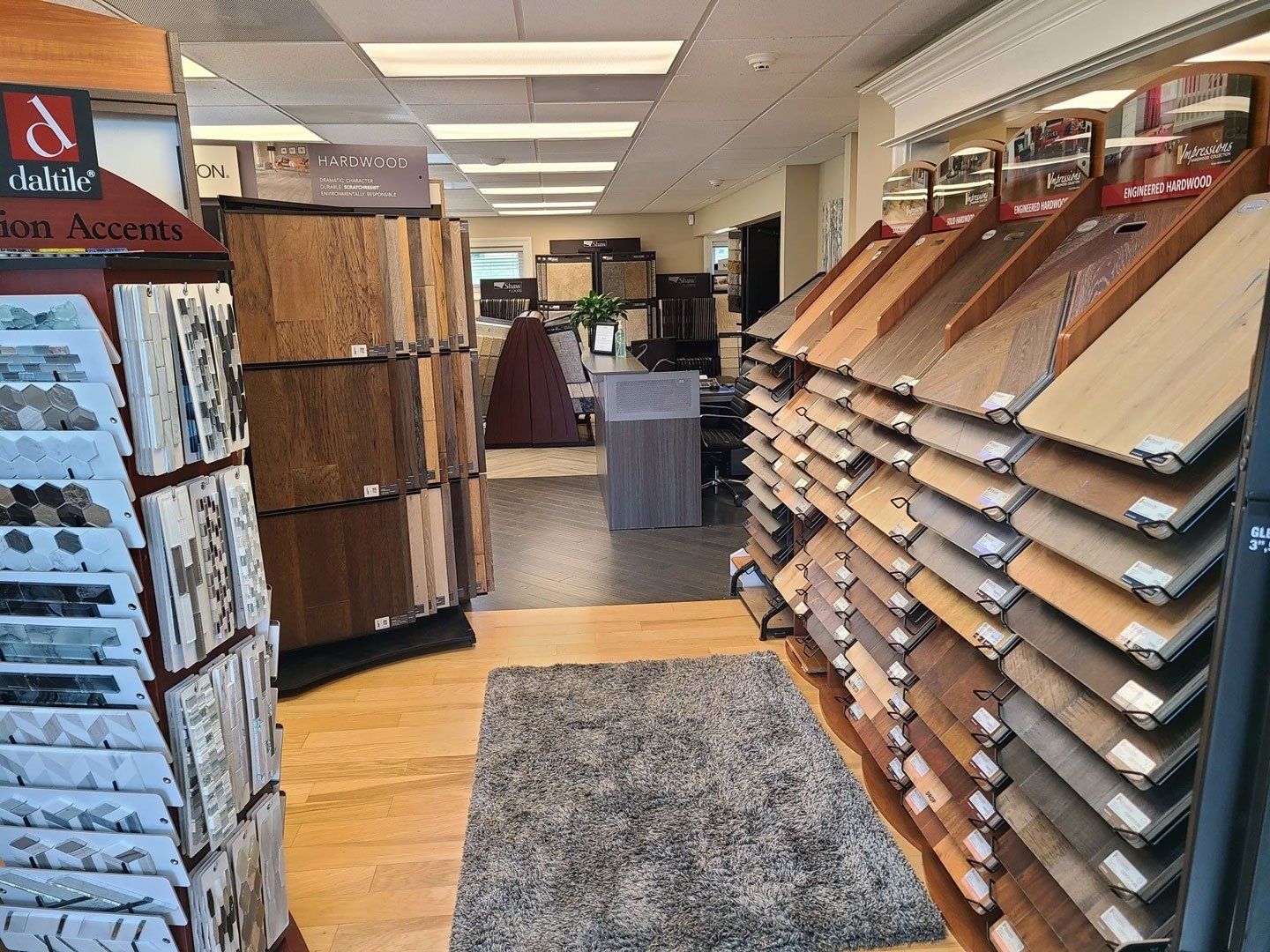 Showroom with Variety of Flooring Design — Richmond, VA — Old Dominion Floor Company
