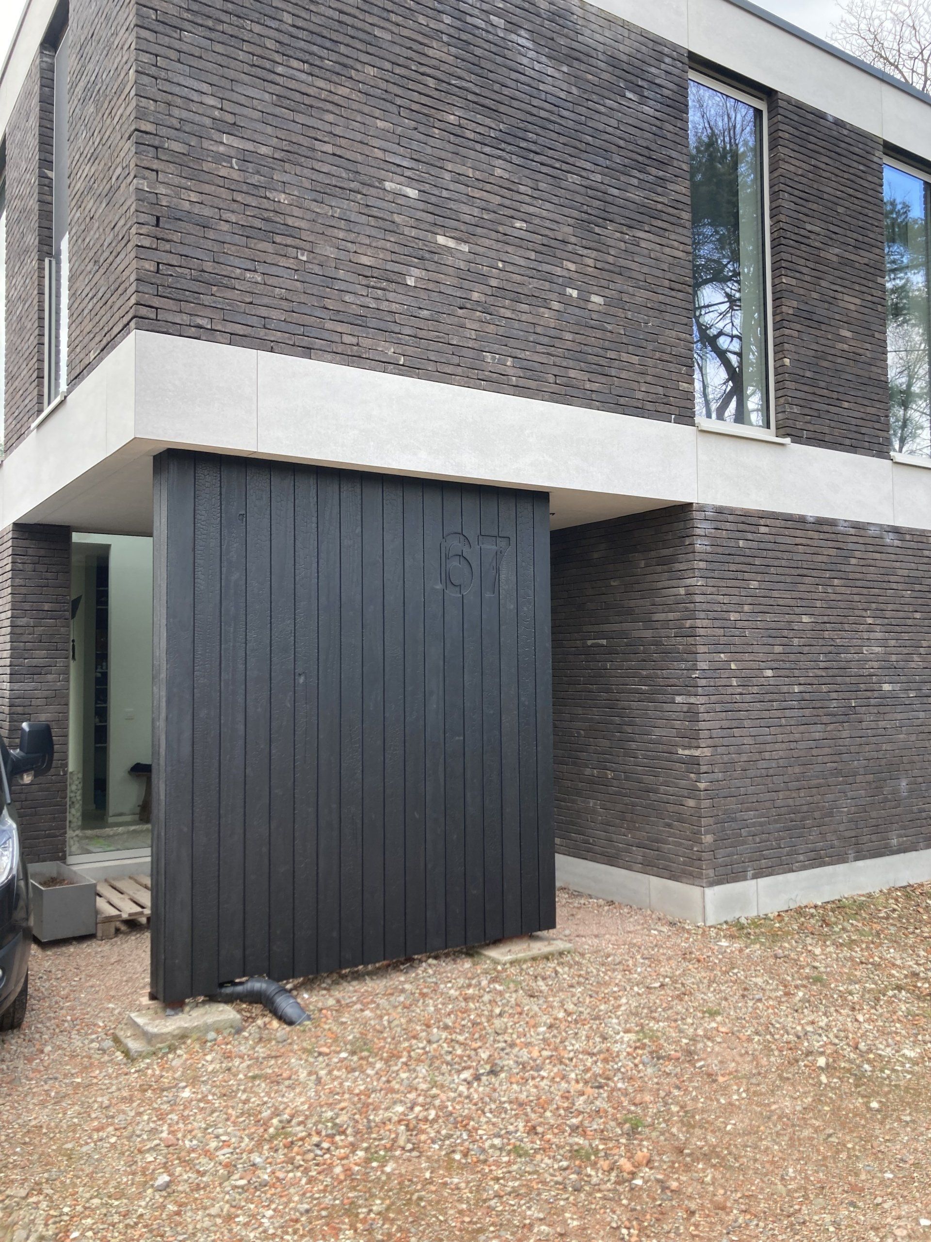 Referenz: Gevelbekleding met huisnummer 67, Kapellen, Belgien | Gevelbekleding met huisnummer 67 | Kapellen | Belgien | Medium | Nichts | Rubio Monocoat Sealer