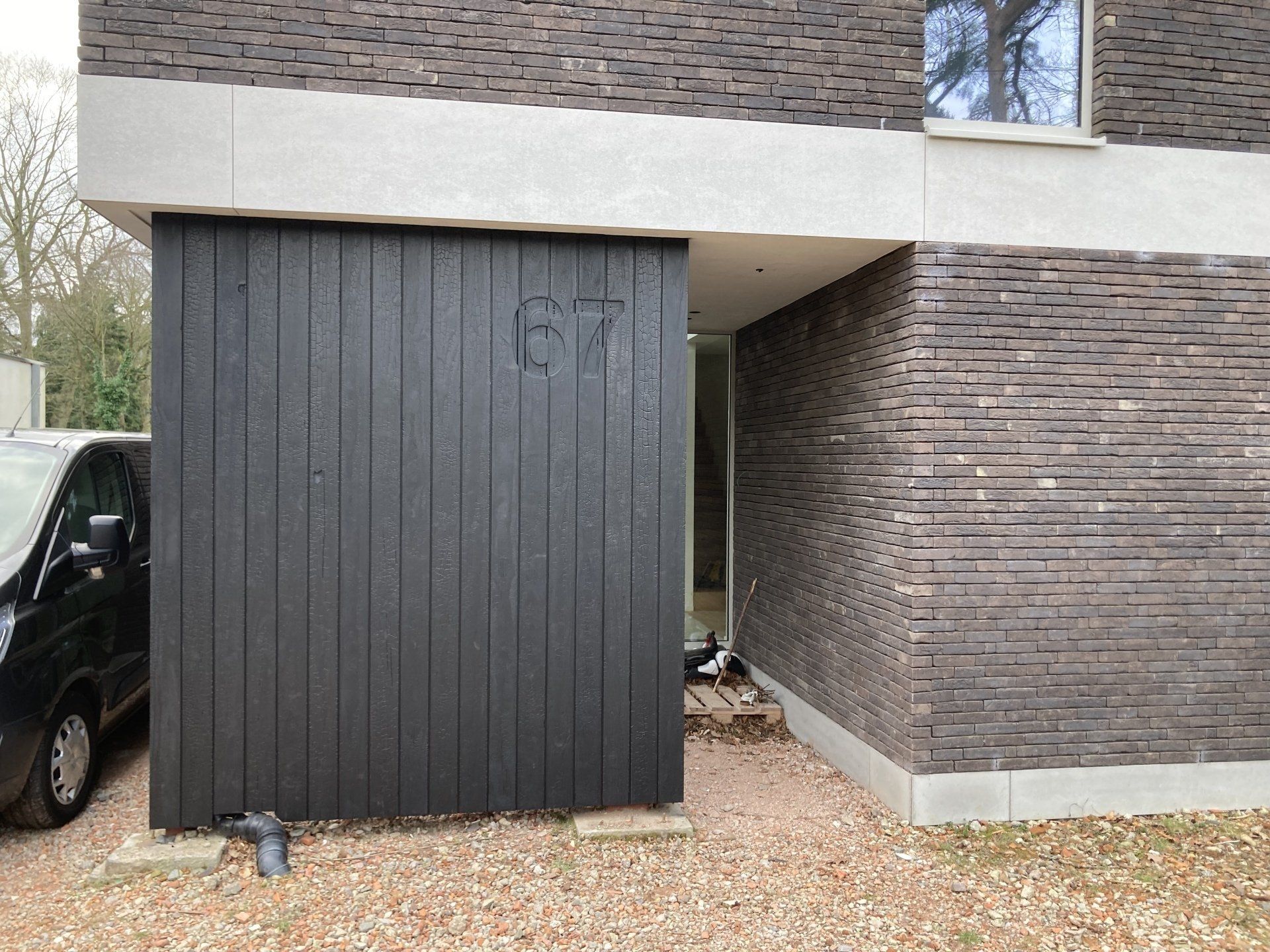 Referenz: Gevelbekleding met huisnummer 67, Kapellen, Belgien | Gevelbekleding met huisnummer 67 | Kapellen | Belgien | Medium | Nichts | Rubio Monocoat Sealer