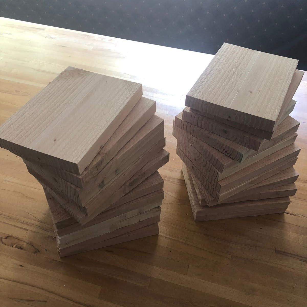 Shou Sugi Ban | Accoya | Niet gebrand | Niet bewerkt | Niet afgewerkt