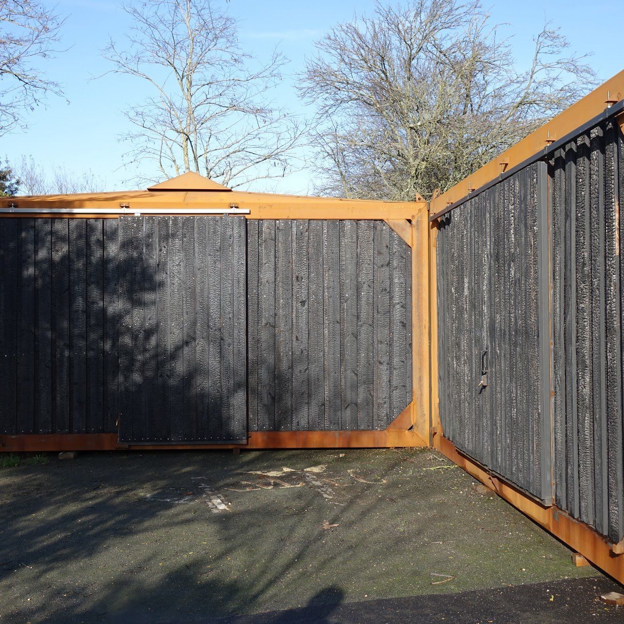 Shou Sugi Ban | Douglas | Heavy | Niet bewerkt | Niet afgewerkt