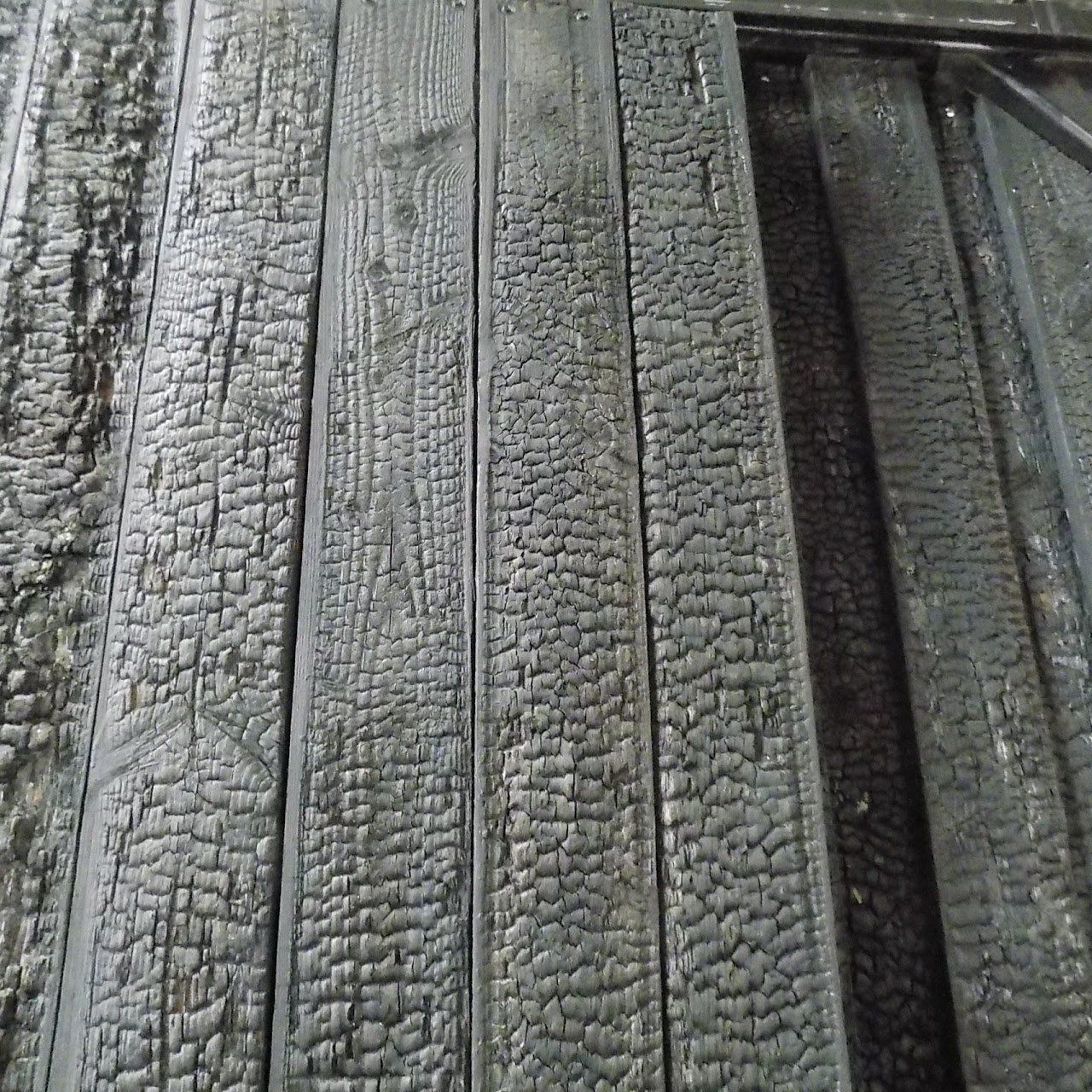 Shou Sugi Ban | Douglas | Heavy | Niet bewerkt | Niet afgewerkt