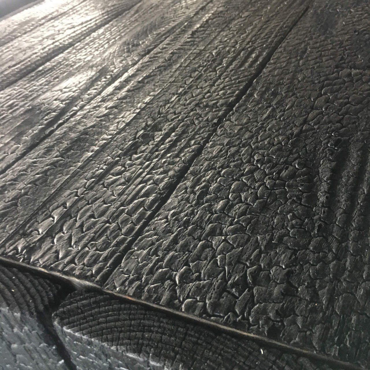 Shou Sugi Ban | Douglas | Heavy | Niet bewerkt | Afgewerkt met Rubio Monocoat Sealer