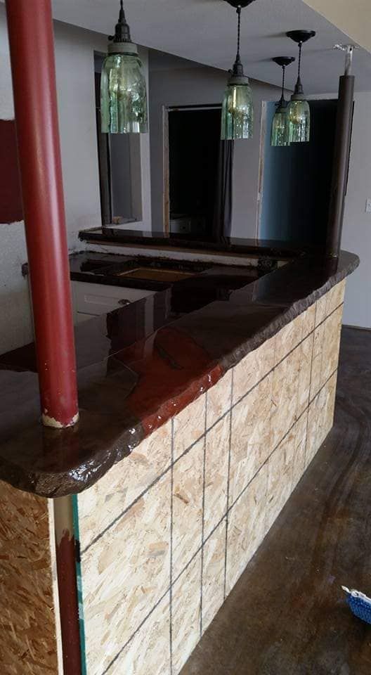 concrete countertop