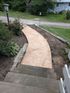 stamped concrete sidewalk