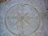 acid stained concrete compass