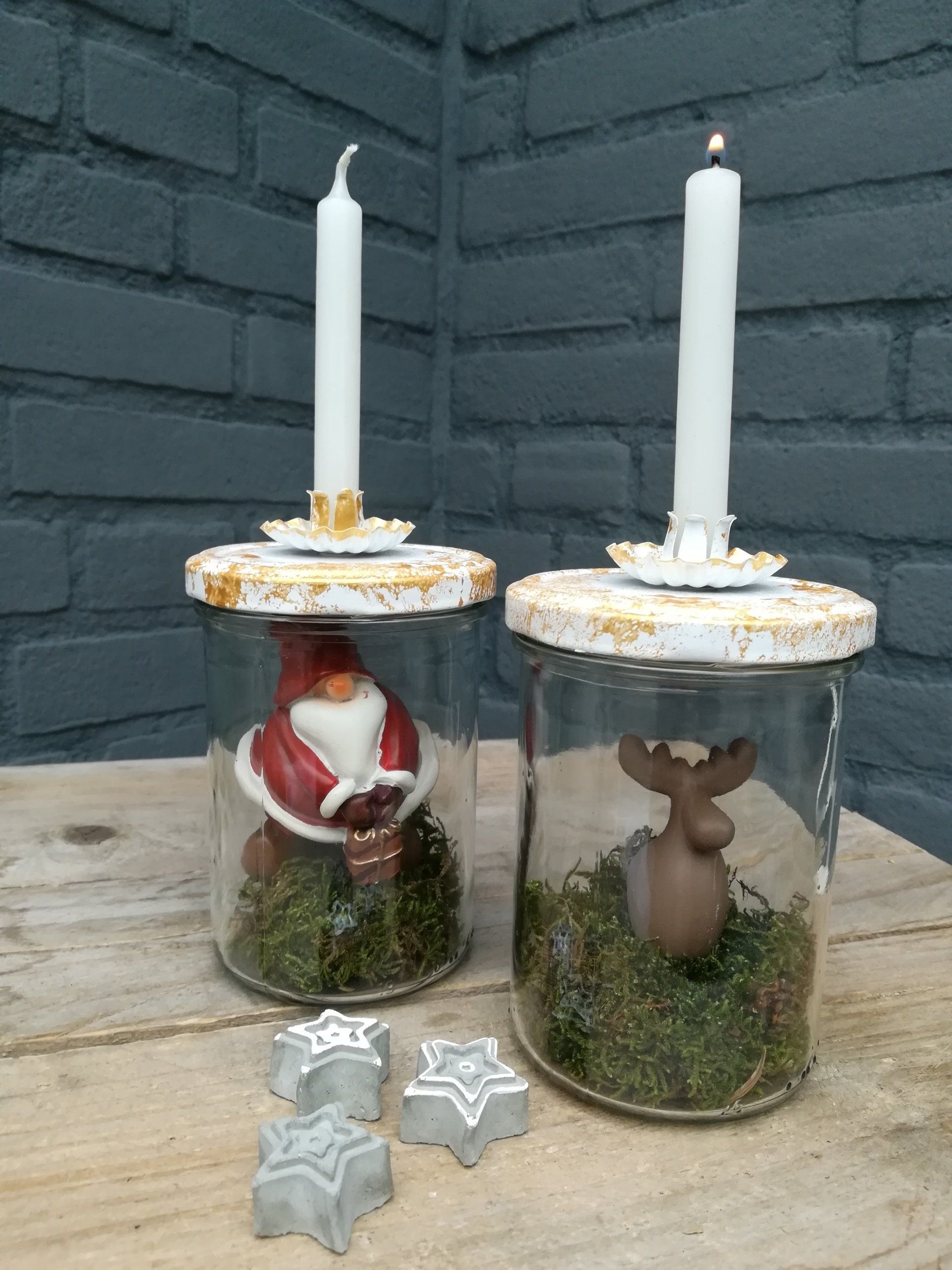 individueel kerst deco, uniek kerst deco,kerst kandelaar, uniek kerst deco van glas, iets anders geven, uniek cadeautje,uniek kado, iets anders schenken, potjes voor kerst, potjes voor thee, kerstmis deco, kerstmis deco handgemaakt