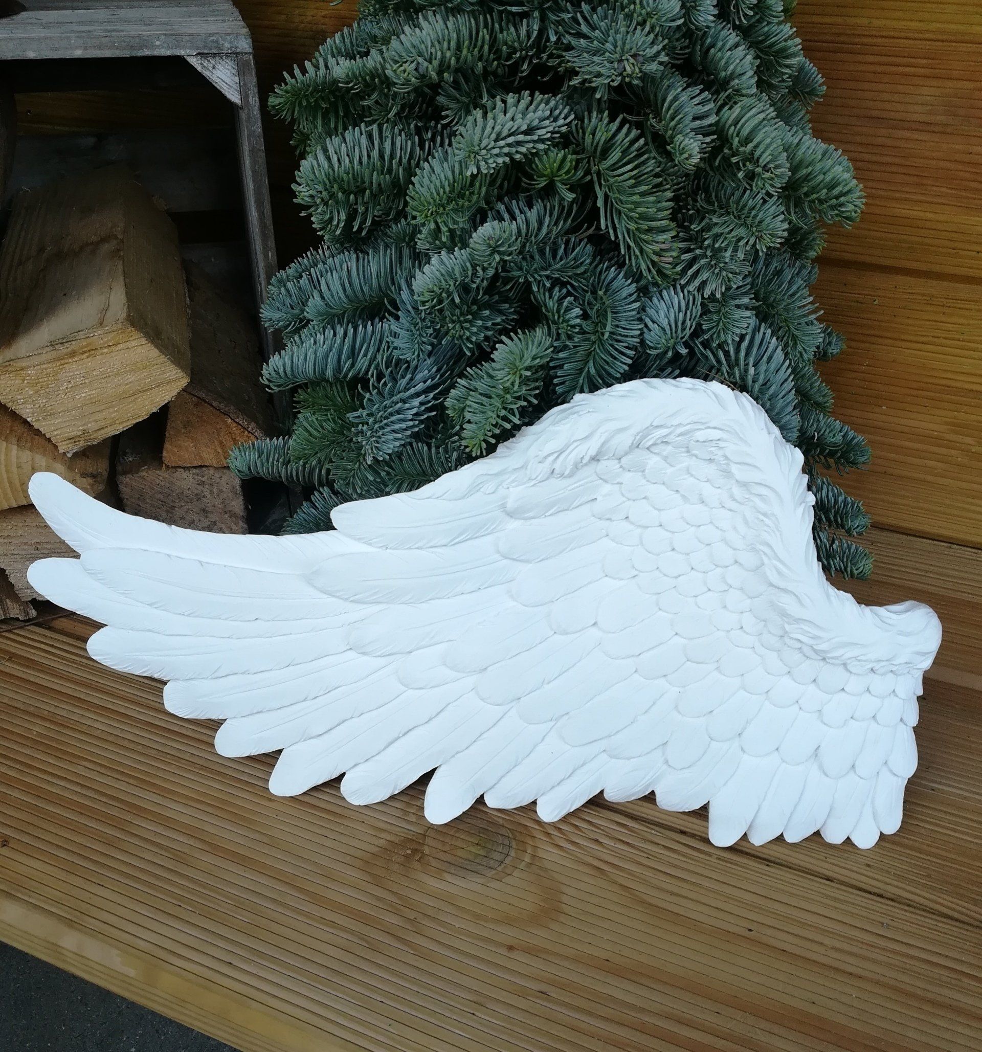 Engelvleugel, kerst engelvleugel, kerst deco, deco voor kerst, kerstmis deco, deco voor kerstmis, engelenvleugel, vleugel van beton, groot engelvleugel, beton deco, ietsanders geven, iets anders, vleugel anders, vleugel anders groot, cadeautje, cadeautje voor kerst, uniek engelvleugel, uniek engelvleugel groot