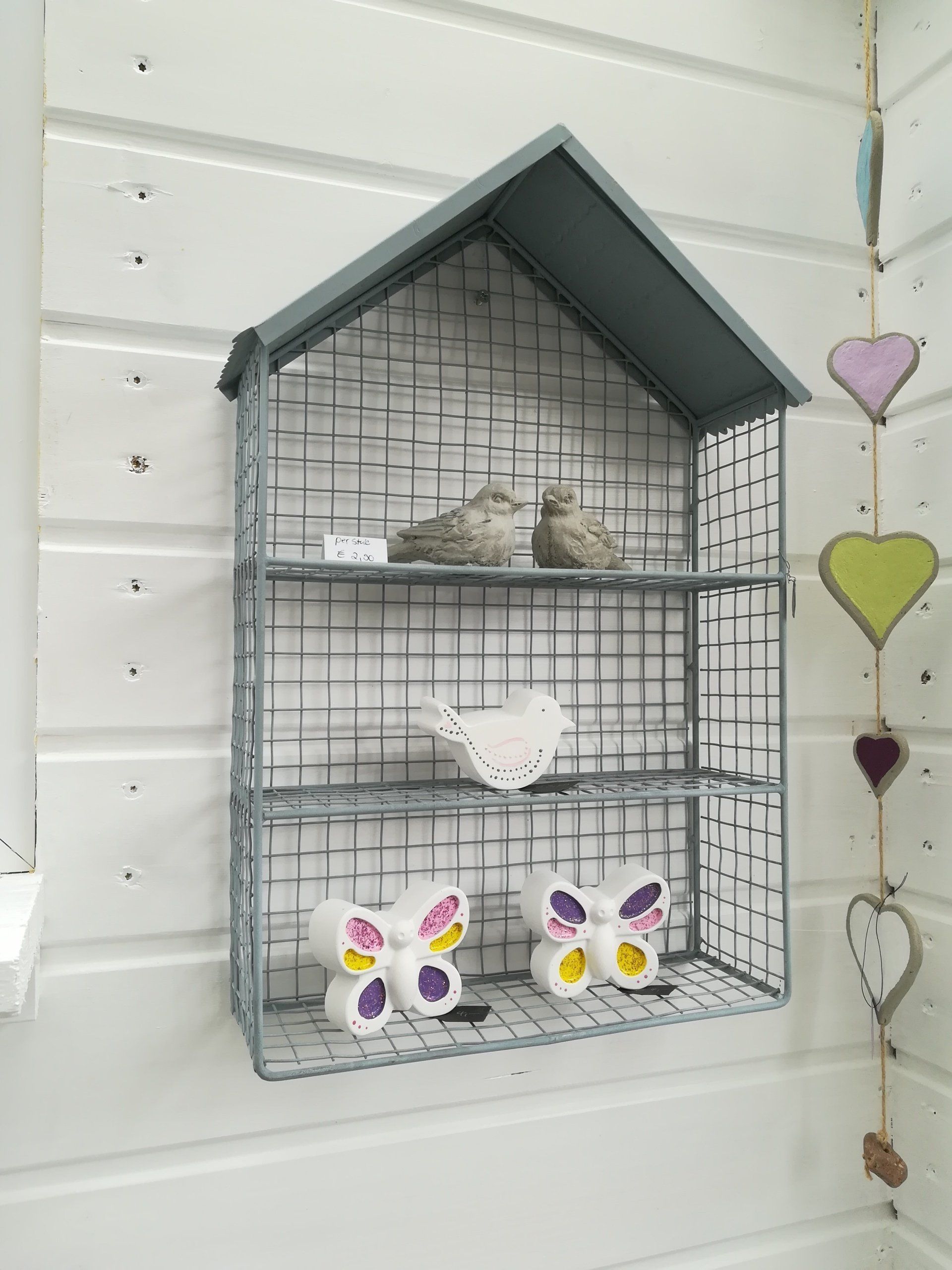 zink deco, deco van zink, zinken huis, rek van zink, shabby shic, zink, rek zink