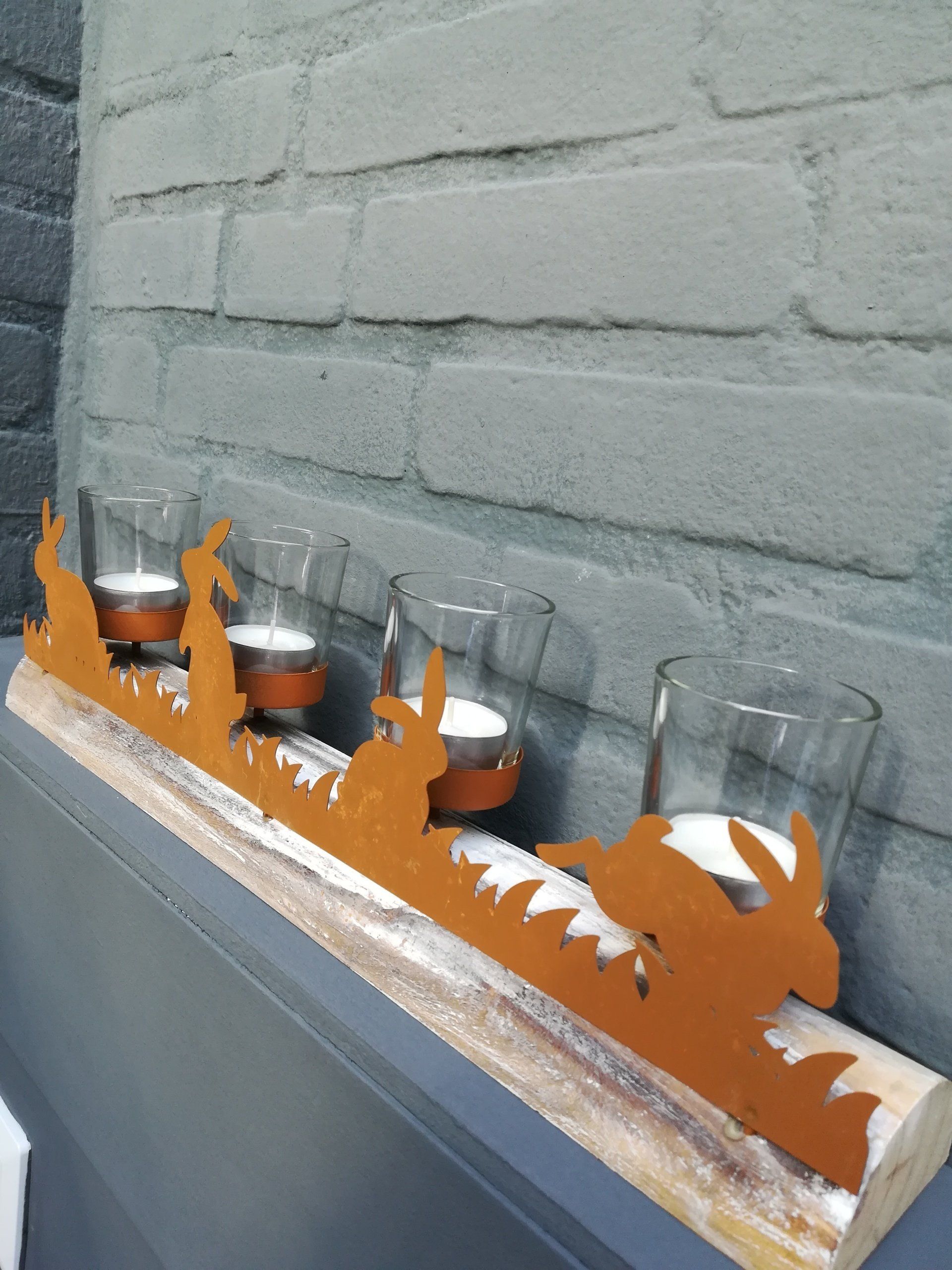 deco voor pasen, pasen deco, iets anders deco, pasen, pasen decoratie, iets anders beton deco, deco van cement, deco van beton, houten deco, houten deco pasen, paashaas, konijntje, konijn, deco binnen pasen, deco buiten pasen