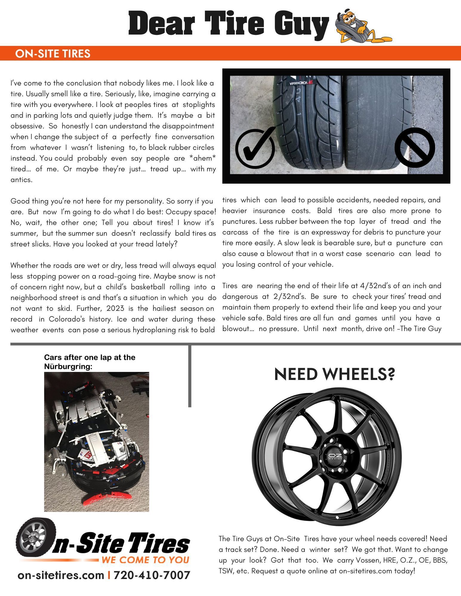 Article | On-Site Mobile Tire Store in Denver, CO