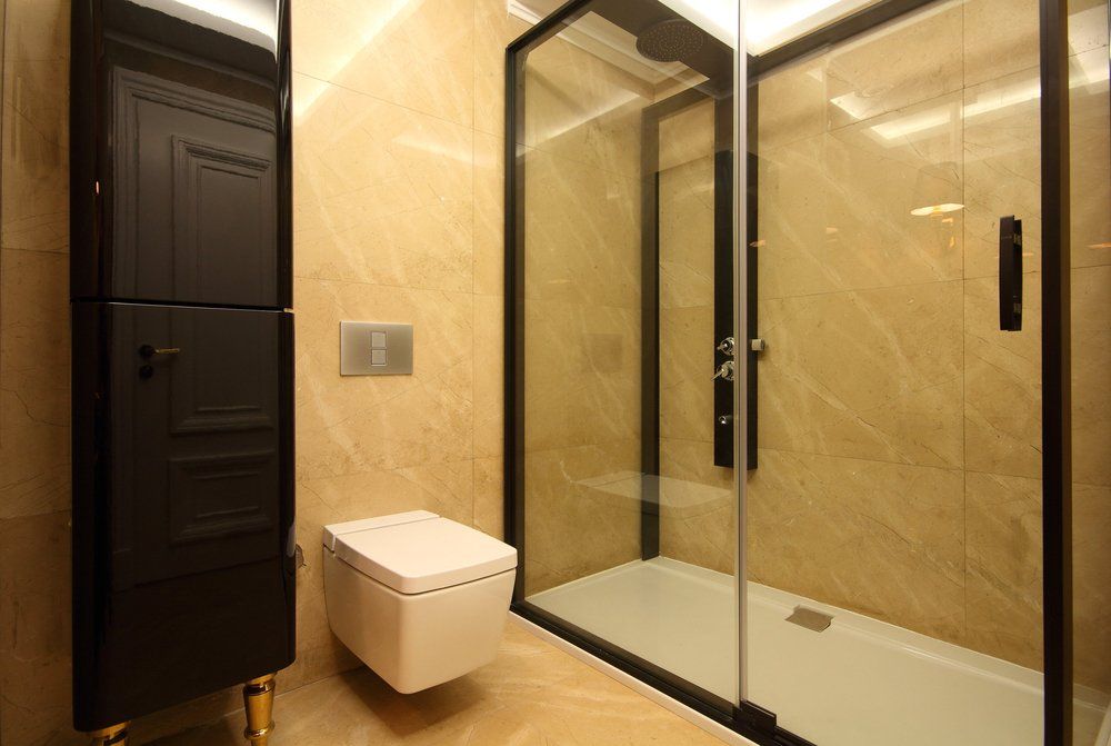 Modern Bathroom Interior — Shower Screens in Garbutt, QLD