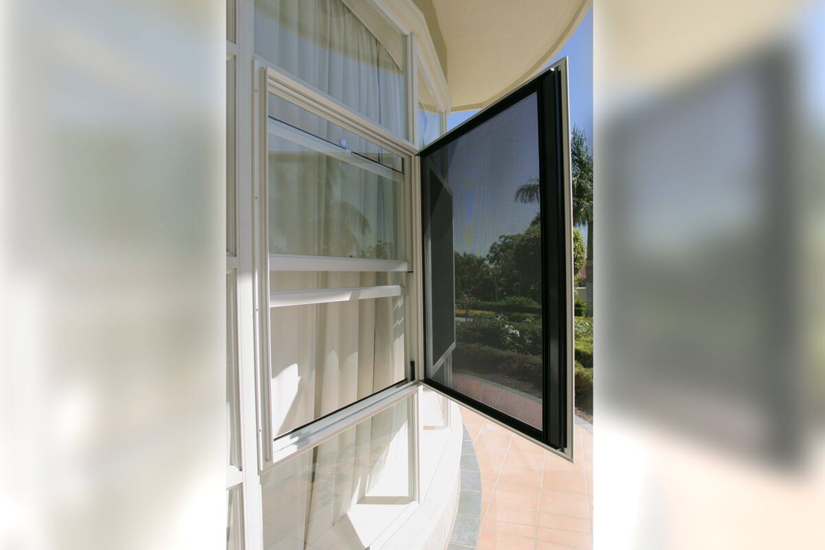 Hinged Window Outswing — Crimsafe in Garbutt, QLD