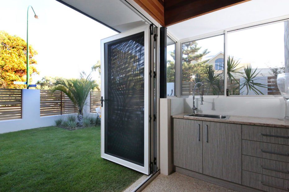 Crimsafe Ultimate Bi-Fold Doors — Security Screens in Garbutt, QLD
