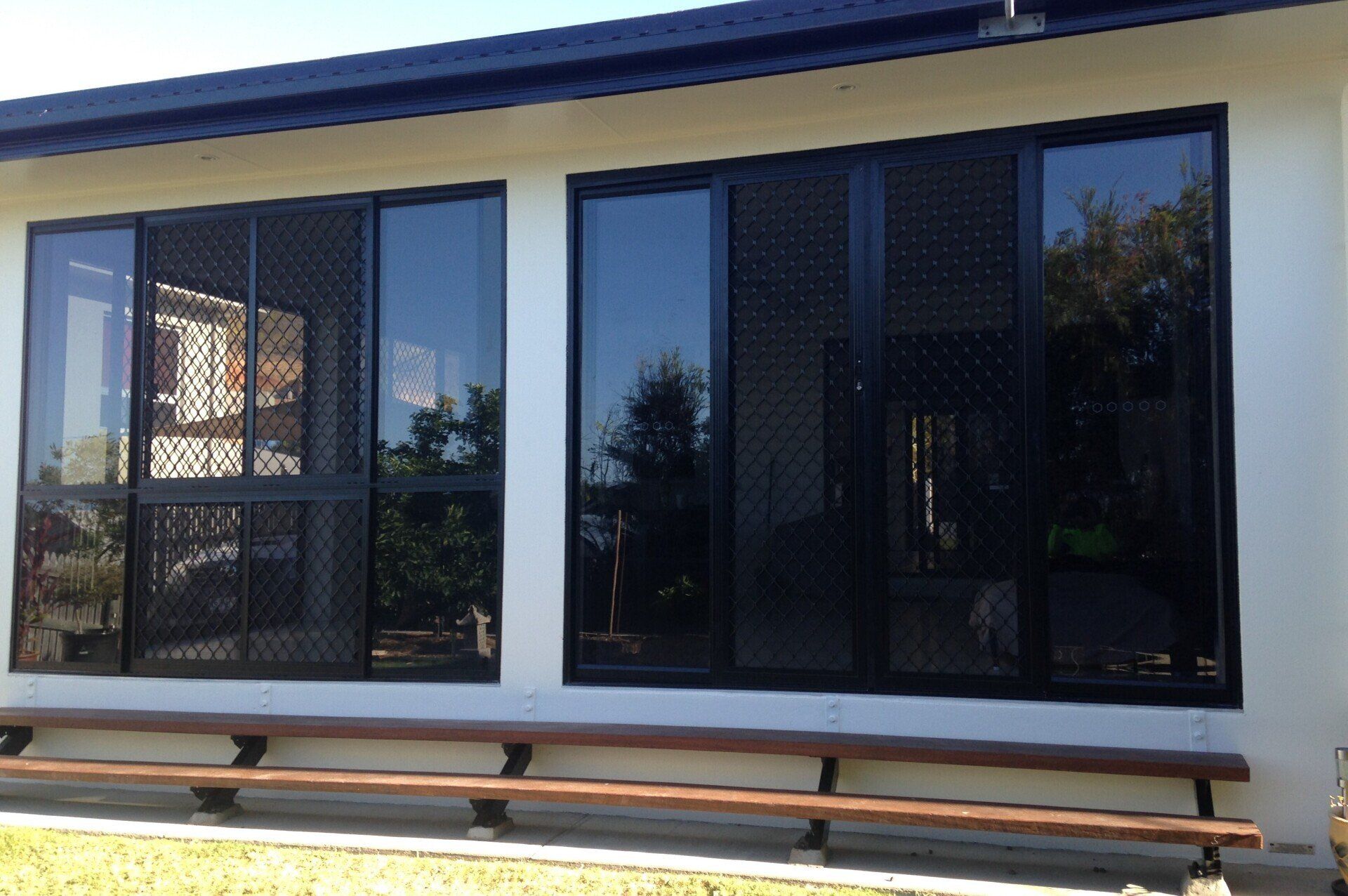 Main Door Security Screen — Glazier in Garbutt, QLD
