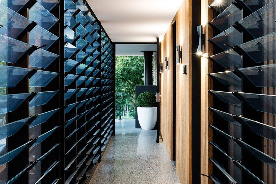 Louvre Sliding Windows— Aluminium Windows in Garbutt, QLD