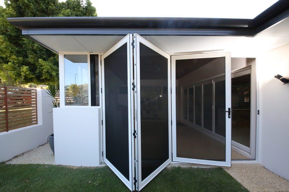 Bi-fold Security Screens — Security Doors in Garbutt, QLD